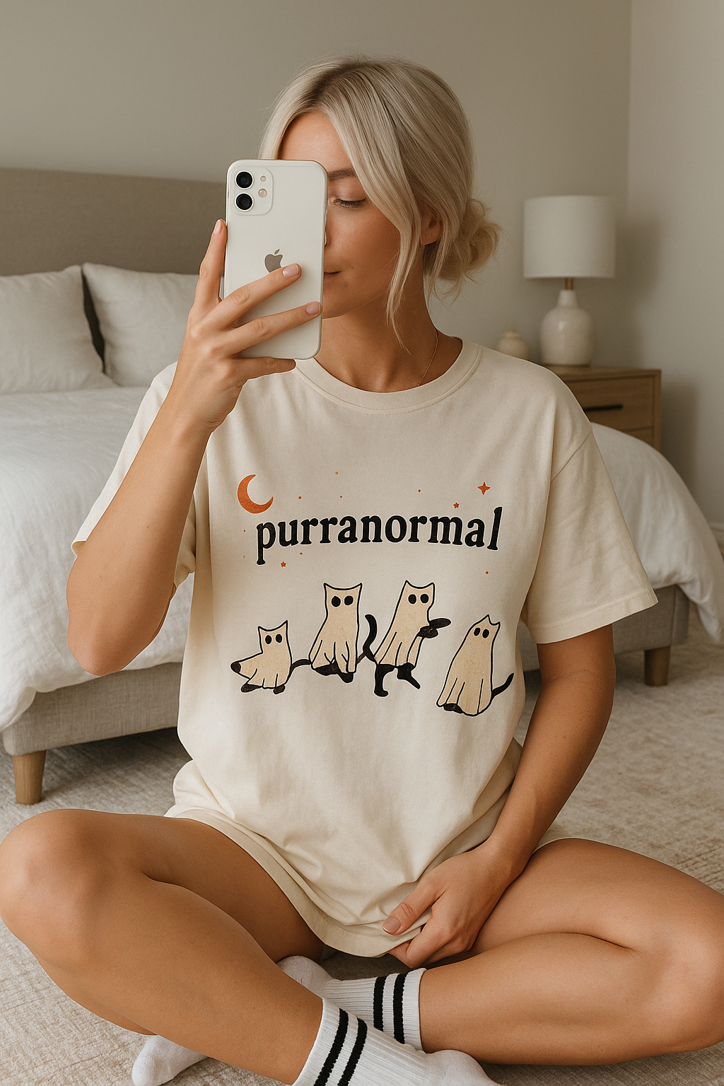Purranormal Cute Halloween T-Shirt